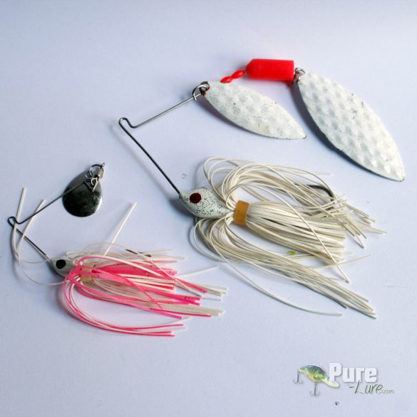 Spinnerbaits: señuelos de diferente tamaño