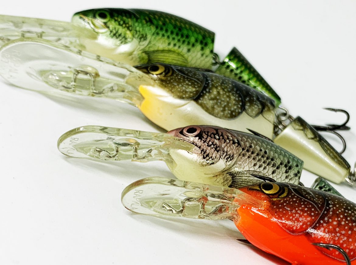Rapala Jointed ShadRap en colores naturales