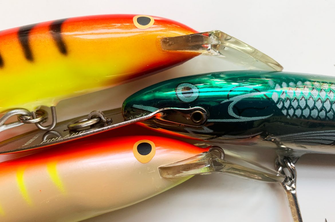 Tres colores a cuál más pescador en el Magnum de Rapala.